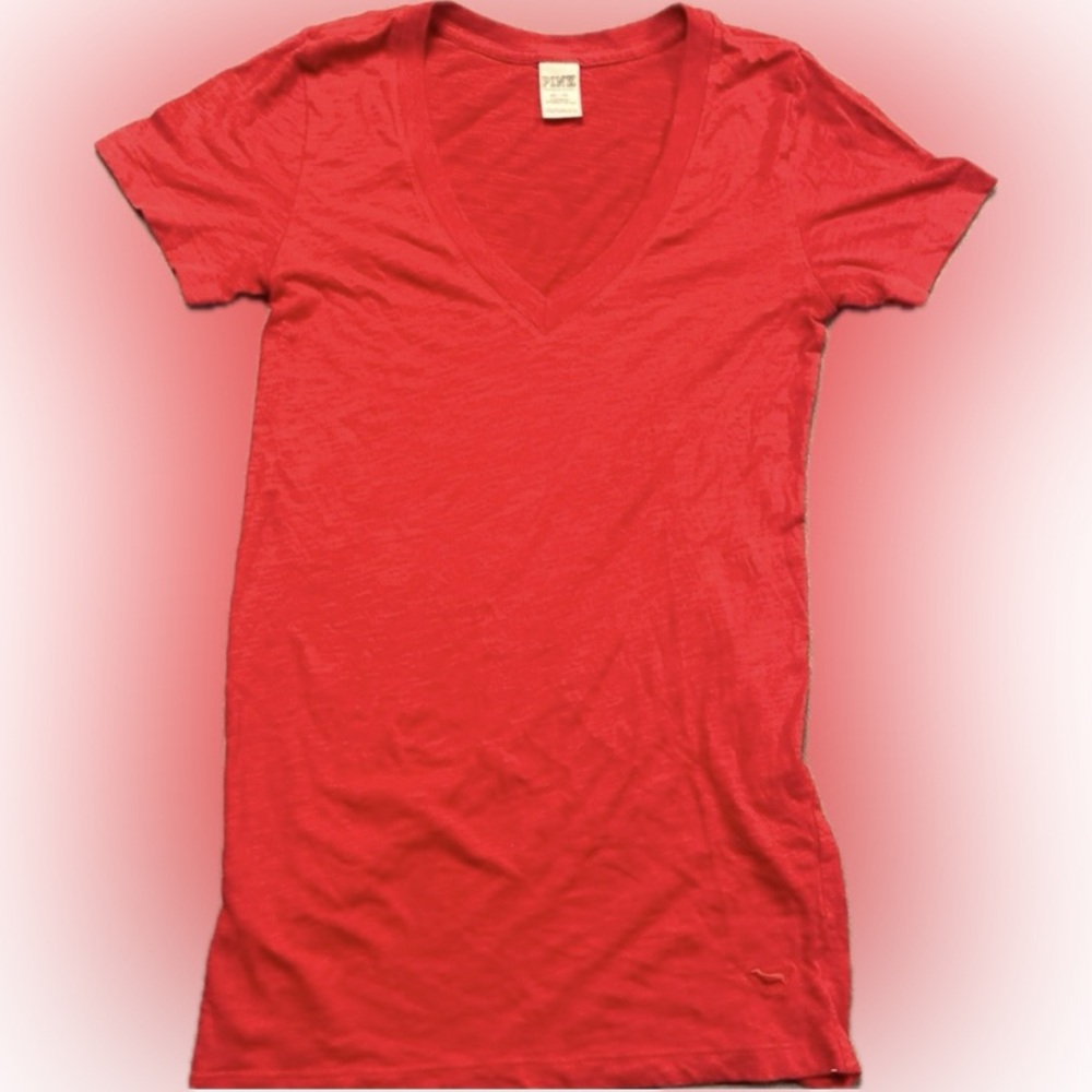 PINK Victoria’s Secret Basic V Neck Tshirt
